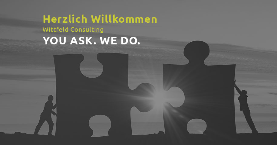 You ask we do - Herzlich Willkommen